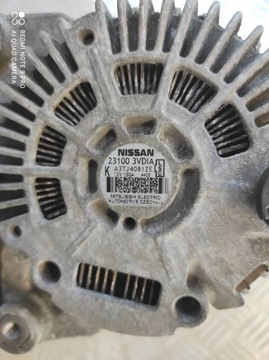 ALTERNÁTOR 150A 231003VDIA NISSAN JUKE I F15 QASHQAI J10 NOTE 1.5 DCI