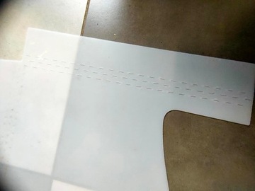 Боковые стенки багажника слева, Mercedes 107 SL SLC