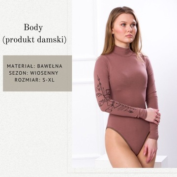 Body (produkt damski), wiosenny, 8082-036-33