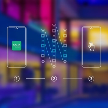 Светодиодная лента 5M RGB 5050 WIFI TUYA MOBILE APPLICATION