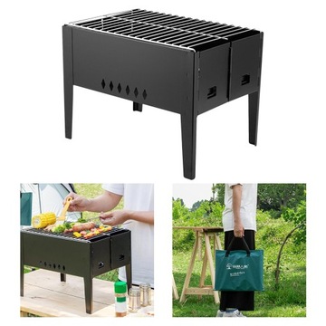 Гриль Складной портативный легкий гриль для курильщика