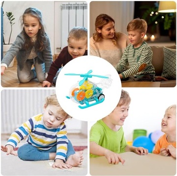 Светящаяся машина, Светящаяся прозрачная машина, Игрушка, пластик