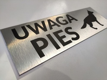 табличка ЛЮБОЕ ВАШЕ СОДЕРЖИМОЕ 30х10 см ALU