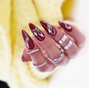 ПОРОШКА ДЛЯ НОГТЕЙ С ЭФФЕКТОМ ЗЕРКАЛЬНОГО СТЕКЛА, FINE