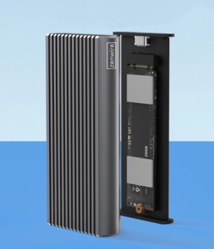 Корпус SSD m2 4in1 NVME Pcie SATA M.2 USB-C USB 3.0 Карманы для адаптера