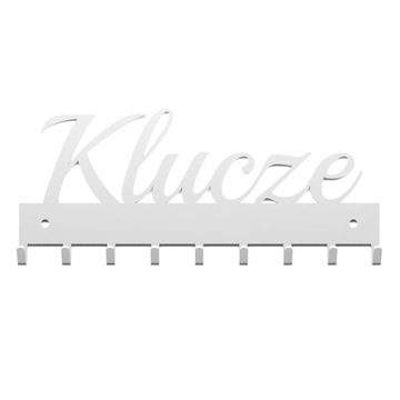 ŚCIENNY WIESZAK NA KLUCZE 9 HACZ. DO PRZEDPOKOJU B