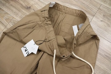 Chinosy ZARA Tapered 44 brązowe wiązane J188