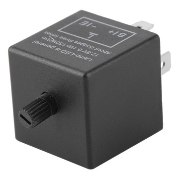 Прерыватель сигнала поворота 12В светодиодный 3-контактный 150Вт РЕГУЛИРУЕМЫЙ CF13KT