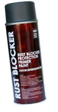 DECO COLOR RUST BLOCKER SPRAY 4w1 RAL 7011SZARY PÓŁMAT