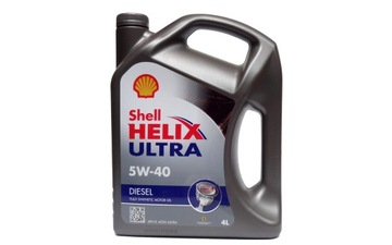 SHELL HELIX ULTRA 5W-40 МОТОРНОЕ МАСЛО 5W/40 4л