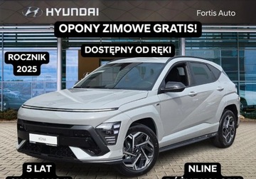 Hyundai Kona II 2025 Hyundai Kona Hyundai Kona 1.6 T-GDI 138KM N-line 7DCT Kamery 360 Od reki