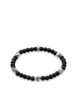 Bransoletka Thomas Sabo Czaszka Czarna