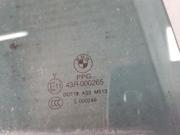 BMW X6 E71 07-14R SKLO (OKNO) DVEŘE PRAVÁ ZADNÍ
