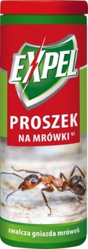 EXPEL PROSZEK ŚRODEK PREPARAT NA MRÓWKI OGRODOWE