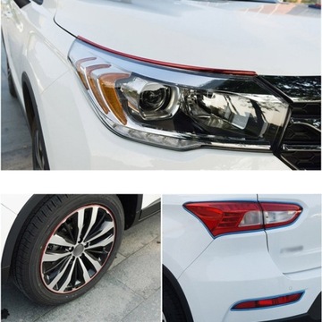 ДЕКОРАТИВНАЯ ПОЛОСКА ГИБКАЯ АВТОМОБИЛЬНАЯ СТУПИЦА 8М