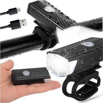 СВЕТОДИОДНАЯ ПЕРЕДНЯЯ ВЕЛОСИПЕДНАЯ ЛАМПА USB ALOGY LIGHTING