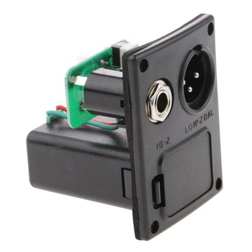 Чехол для батареи звукоснимателя гитарного эквалайзера 4x9 В с