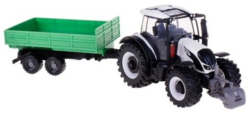 TRAKTOR VALTRA N174 Z PRZYCZEPĄ MET/ PLAS BBURAGO