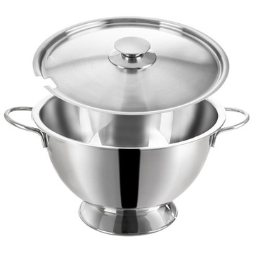 Супница из нержавеющей стали 4,5 л.