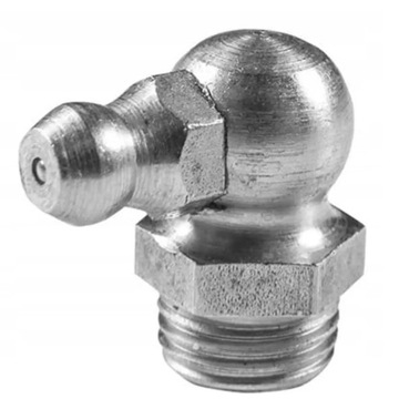 Smarowniczka, kalamitka kątowa 1/8 90° 27 NPT/PTF stal/ocynk - smarland.pl
