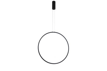 AZZARDO MASSIMA AZ5255 60 BK LAMPA WISZĄCA RING OBRĘCZ KOŁO CZARNE PIONOWE