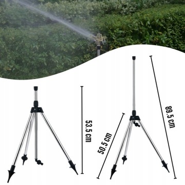 ВРАЩАЮЩИЙСЯ ДОЖДЕВАТЕЛЬ ДЛЯ ПОЛИВАНИЯ САДОВ 90 СМ ПУЛЬСИРУЮЩИЙ МЕТАЛЛ