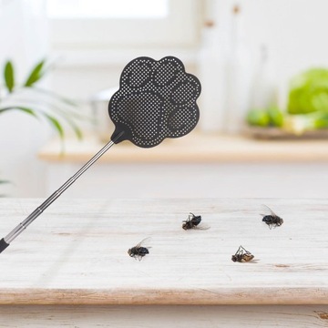 Мухобойка, 2 шт., съемная, со встроенным скребком от комаров, для