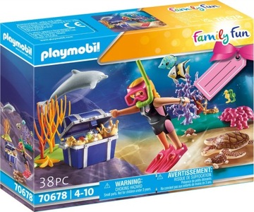 PLAYMOBIL 70678 ZESTAW UPOMINKOWY PŁETWONUREK