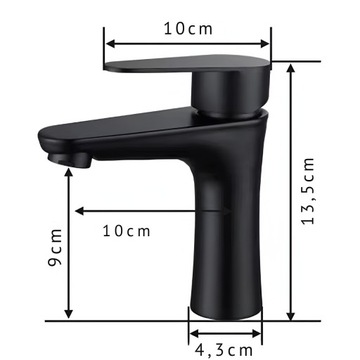 НАСТОЛЬНАЯ РАКОВИНА FATTER, МАТОВАЯ, НИЗКАЯ СТОЛЕШНИЦА DELVANT HANT, ЧЕРНЫЙ МАТОВЫЙ