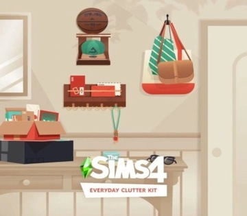 The Sims 4 Everyday Clutter Kit DLC Origin Kod Klucz