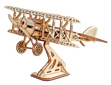 ДЕРЕВЯННЫЙ ПАЗЛ 3D МОДЕЛЬ - САМОЛЕТ своими руками