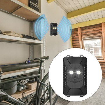 Samochodowy odstraszacz kun AR28 ultradźwięki+stroboskop, na baterie i 12V