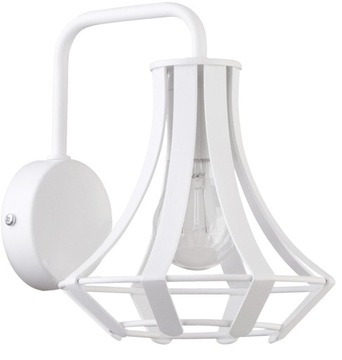 KINKIET LAMPA LED ŚCIENNA LOFT DO DOMU SALONU POKÓJ BIAŁY