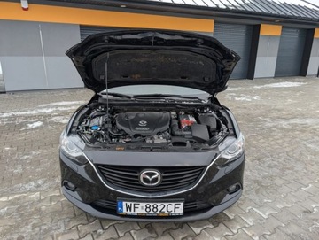 Mazda 6 III Kombi 2.2 SKYACTIV-D I-ELOOP 175KM 2013 Mazda 6 Navi Ledy Automat Tempomat Serwis Gwarancja 2.2 Diesel 175KM, zdjęcie 37