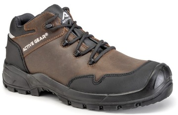 OBUWIE BUTY PÓŁBUTY ROBOCZE BHP ACTIVE GEAR A-FORCE SKÓRA LICOWA S3 ROZ. 44
