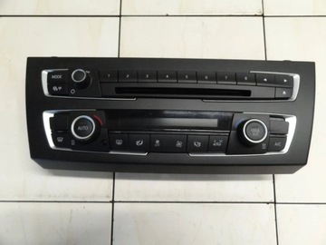 BMW 1 F20 2014 PANEL AUTORÁDIO KLIMATIZACE 9207197