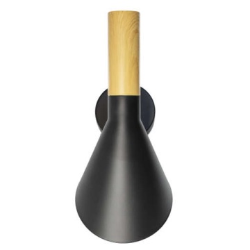 НАСТЕННЫЙ СВЕТИЛЬНИК MARLO E-27 IP44 ЧЕРНОЕ ДЕРЕВО JUMI