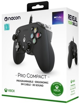 NACON PAD Compact Controller PRO CZARNY XBOX X|S