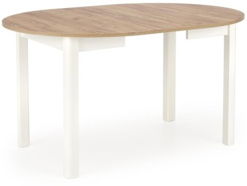 Stół rozkładany Ringo 102(142) dąb craft biały