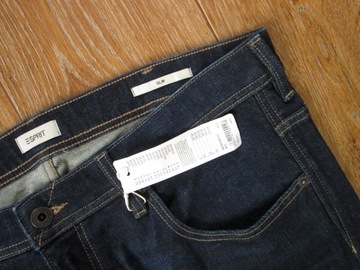 SPODNIE JEANSY ESPRIT 38/34 SLIM