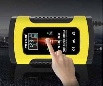 АВТОМОБИЛЬНЫЙ ВЫПРЯМИТЕЛЬ ДЛЯ 12В ЖК-АККУМУЛЯТОРОВ FOXSUR РЕМОНТ ФУНКЦИЯ