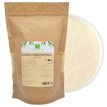 Naturalna KASZKA ORKISZOWA Jasna 1kg bezmleczna