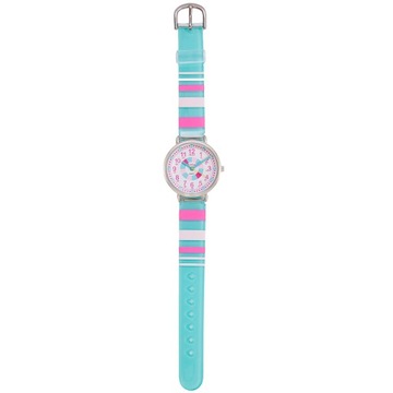 Детские часы Time Teacher с бирюзовым узором