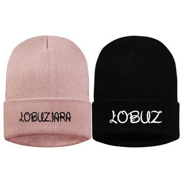 Czapka zimowa dla par łobuz łobuziara Prezent