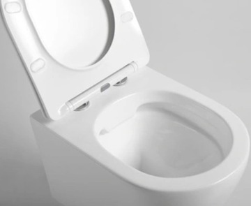 УНИТАЗ VELDMAN БЕЗОБЕДНИК + ТОНКОЕ СИДЕНЬЕ ПРЕМИУМ