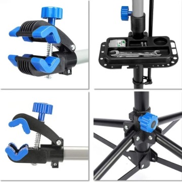 Большой стенд для обслуживания велосипедов Держатель велосипеда 190 см Вешалка для велосипедов 30 кг