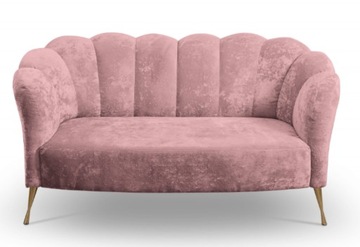 SOFA nierozkładana WYSOKIE NÓŻKI kolekcja ARIA kolory