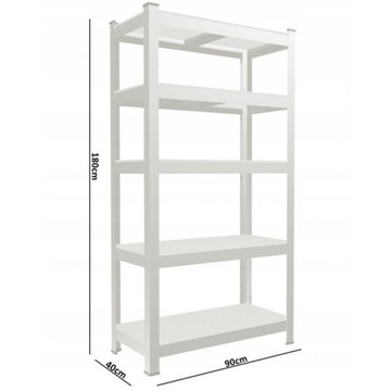 Металлическая полка для мастерской в ​​гараже 2в1 ВЫСОКАЯ полка для хранения для подвала STRONG