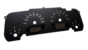 Jeep Wrangler JK - zamiennik z MPH na km/h MoMan
