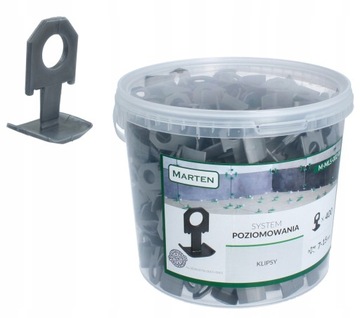 System poziomowania płytek Marten klips 1,5mm 400szt.